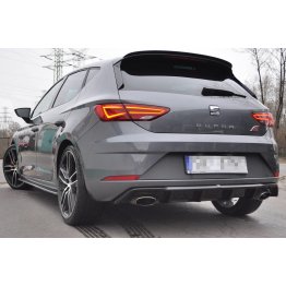 Диффузор заднего бампера на Seat III Cupra